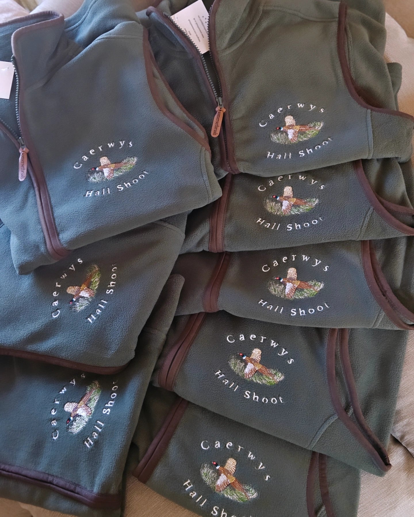 Jade - Flying Pheasant / Shoot Order Gilet's