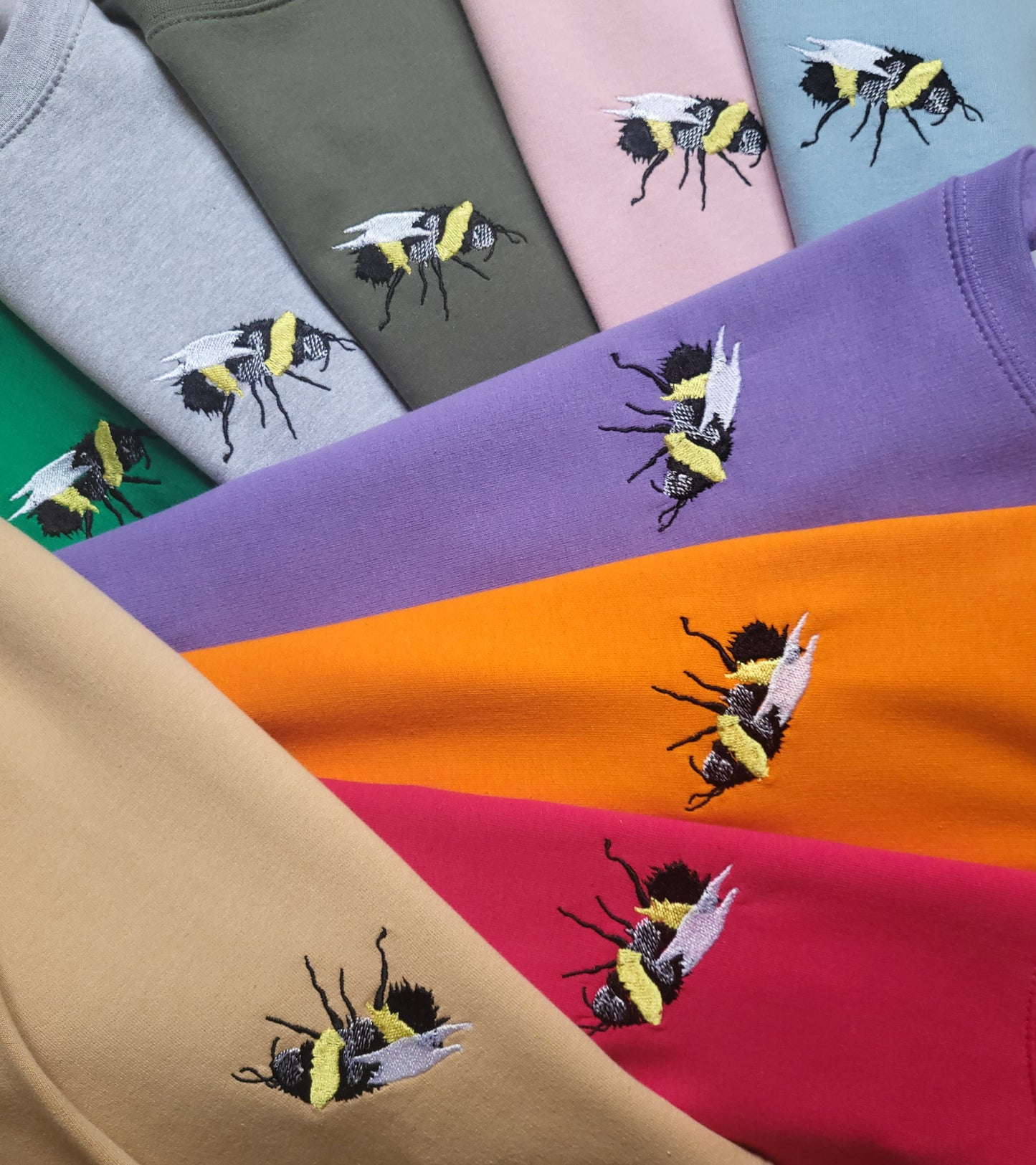 Embroidered Bee Sweatshirt